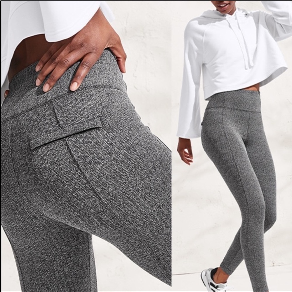Athleta Delaney Herringbone Tight Leggings